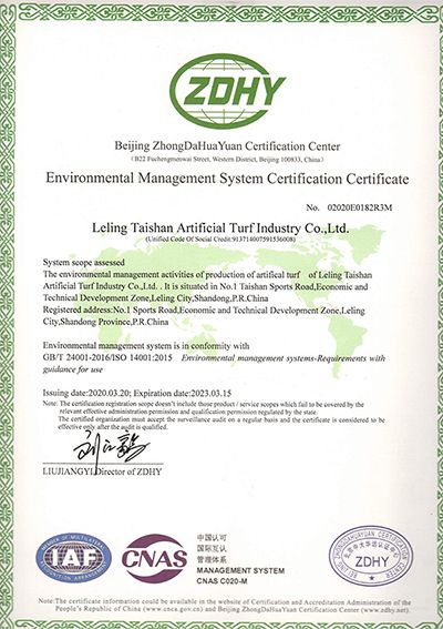 Environmental Management System Certification-ISO 14001