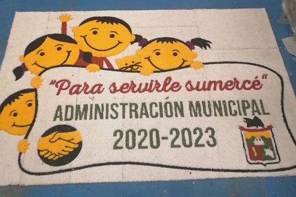 Patterned Artificial Grass